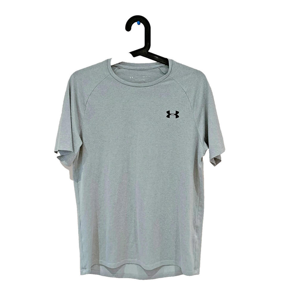 Under Amour Top Men Grey Tech Tee Short Sleeve Regular M7